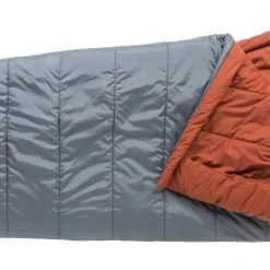 Big Agnes Dream Island 35 50" Sac de couchage Double large, orange/gris