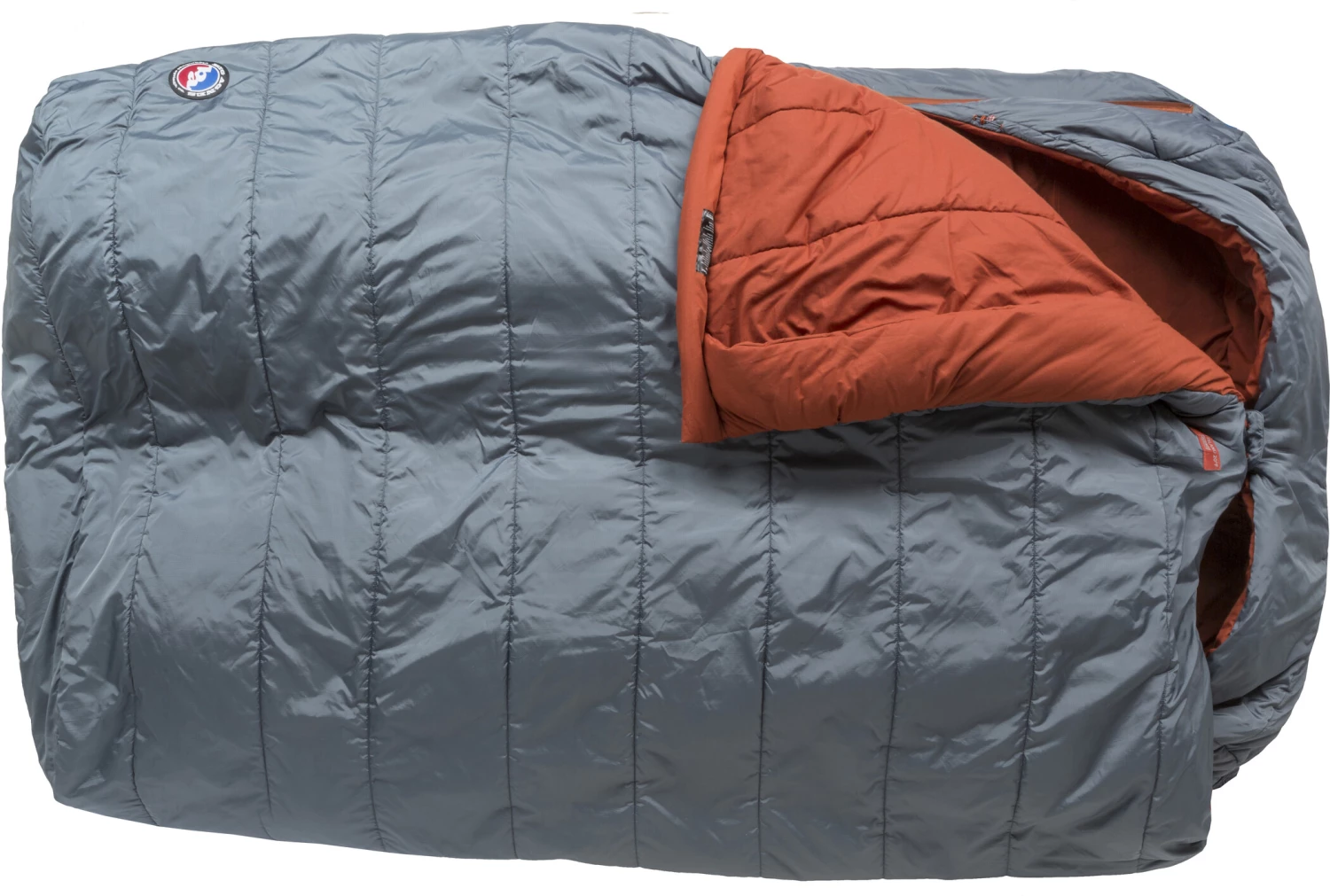 Big Agnes Dream Island 35 50" Sac de couchage Double large, orange/gris 7 Big Agnes Dream Island 35 50" Sac de couchage Double large, orange/gris – Image 5