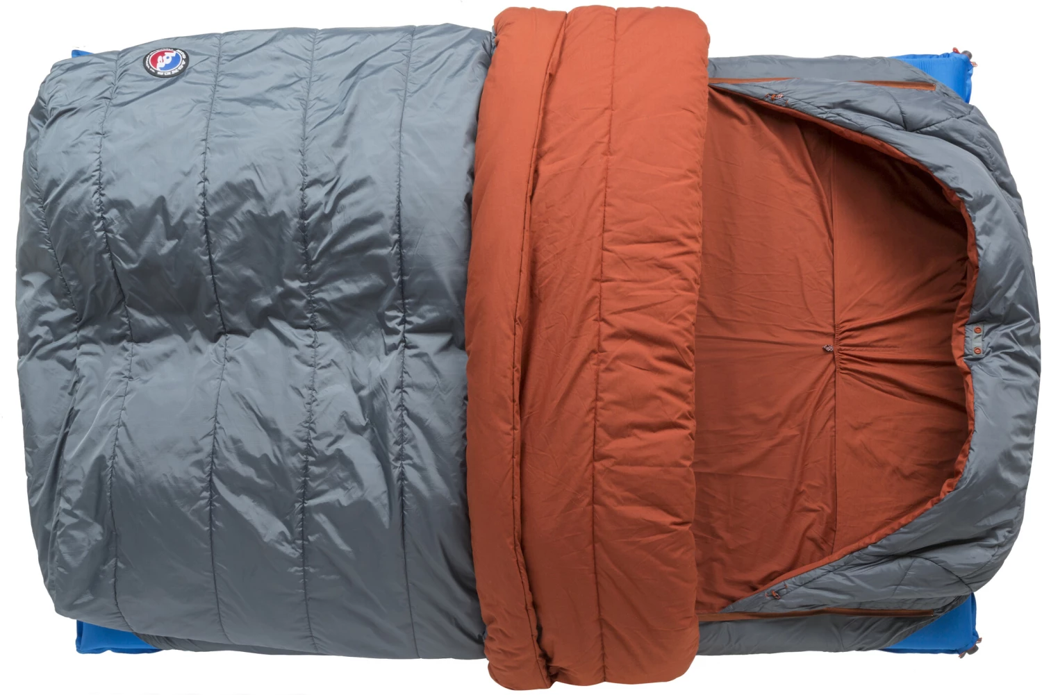 Big Agnes Dream Island 35 50" Sac de couchage Double large, orange/gris 8 Big Agnes Dream Island 35 50" Sac de couchage Double large, orange/gris – Image 6