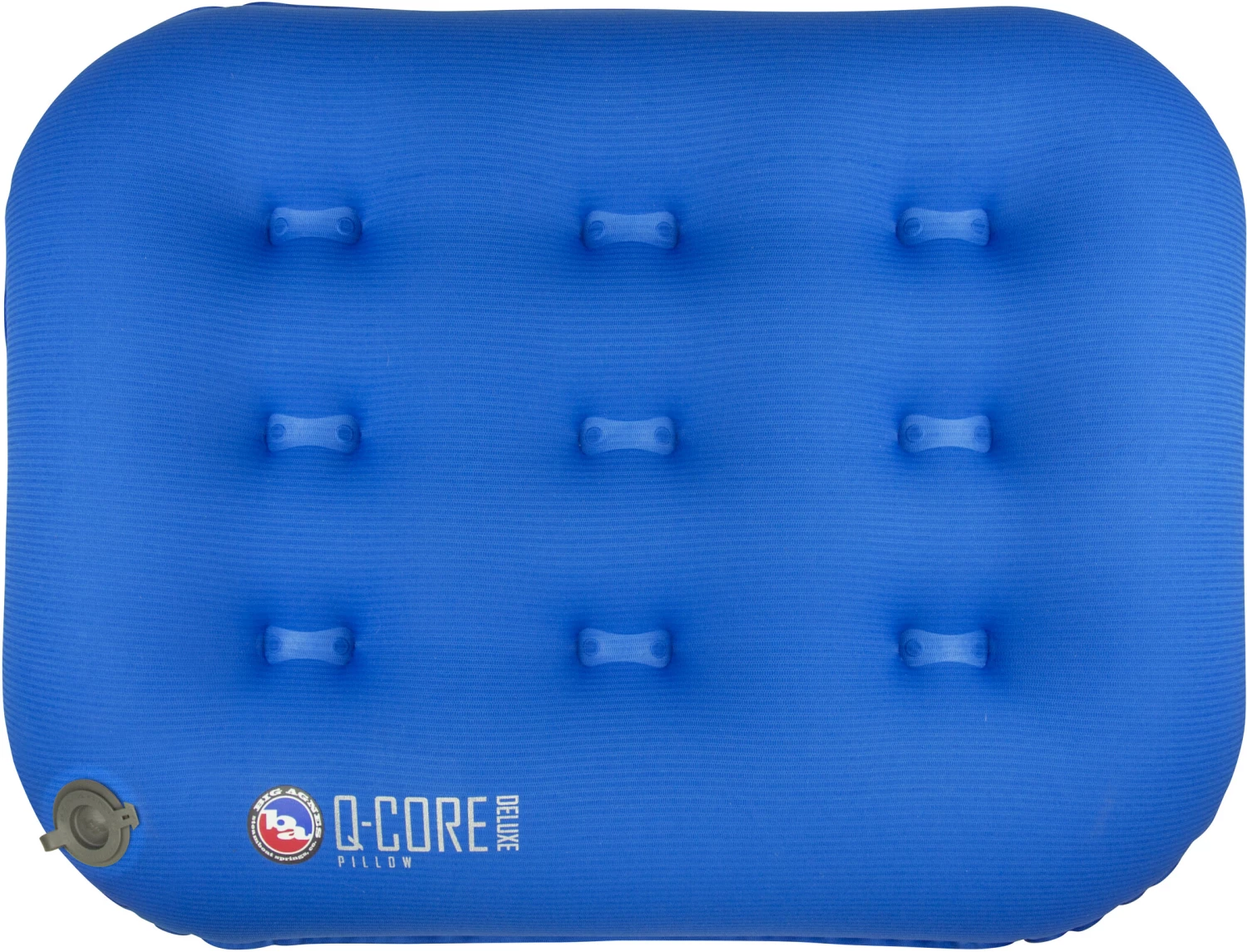Big Agnes Q Core Deluxe Oreiller, bleu 3 Big Agnes Q Core Deluxe Oreiller, bleu