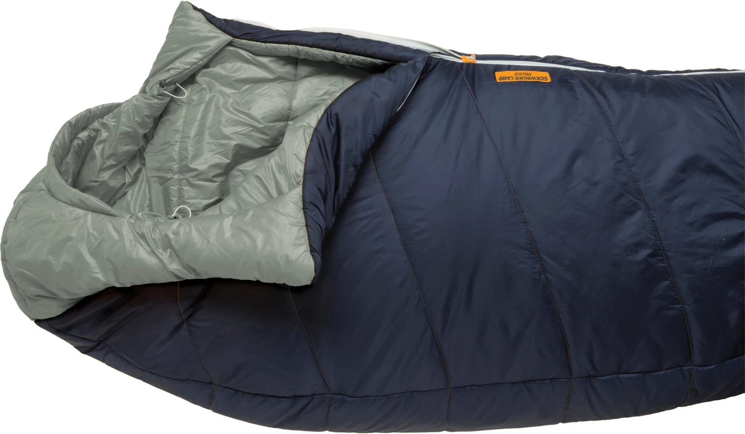 Big Agnes Sidewinder Camp 20 Sac de couchage Regular, bleu 5 Big Agnes Sidewinder Camp 20 Sac de couchage Regular, bleu – Image 3