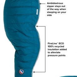 Big Agnes Sidewinder SL 35 Sac de couchage Regular Femme, bleu -Sacs de couchage Soldes big agnes sidewinder sl 35 sleeping bag regular women lyons blue teal 4