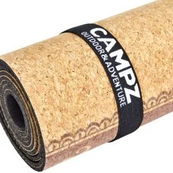 CAMPZ Sangles de fixation pour matelas, noir -Sacs de couchage Soldes campz gurtbaender fuer matten schwarz 3