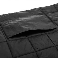 CAMPZ Couverture de voyage, noir -Sacs de couchage Soldes campz loft travel blanket black white 3
