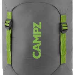 CAMPZ Surfer 3in1 Sac de couchage, gris/vert -Sacs de couchage Soldes campz surfer 3in1 sleeping bag anthracite green 4