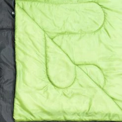 CAMPZ Surfer 400 Sac de couchage Duo, gris/vert 9 CAMPZ Surfer 400 Sac de couchage Duo, gris/vert -Sacs de couchage Soldes campz surfer 400 duo schlafsack anthrazit gruen 3