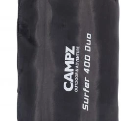 CAMPZ Surfer 400 Sac de couchage Duo, gris/vert 11 CAMPZ Surfer 400 Sac de couchage Duo, gris/vert -Sacs de couchage Soldes campz surfer 400 duo schlafsack anthrazit gruen 5