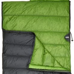CAMPZ Surfer light 265 Down Sac de couchage, gris/vert -Sacs de couchage Soldes campz surfer light 265 down schlafsack anthracite green 3