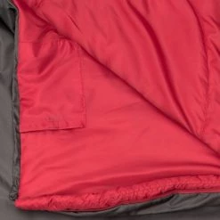 CAMPZ Trekker Light 300 XL Sac de couchage, gris/rouge -Sacs de couchage Soldes campz trekker light 300 xl schlafsack anthrazit rot 3