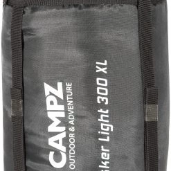 CAMPZ Trekker Light 300 XL Sac de couchage, gris/rouge -Sacs de couchage Soldes campz trekker light 300 xl schlafsack anthrazit rot 5