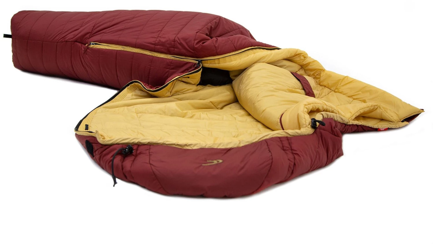 Carinthia G 180 Sac de couchage L Femme, rouge/jaune 5 Carinthia G 180 Sac de couchage L Femme, rouge/jaune – Image 3