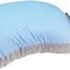 Cocoon Air-Core Hood/Camp Pillow Ultralight 28x37cm, bleu/gris -Sacs de couchage Soldes cocoon air core hood camp ultralight pillow 28x37cm light blue grey 1