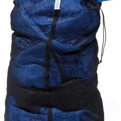 Cocoon Sac de rangement pour sac de couchage Maille, noir/transparent
