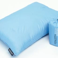 Cocoon Travel Pillow Down Fill 25x35cm, noir