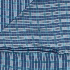 Cocoon TravelSheet-Coupler Soie, bleu/turquoise -Sacs de couchage Soldes cocoon travelsheet coupler inlet silk checked silk 3