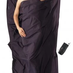 Cocoon TravelSheet Thermolite Silkweight, gris