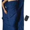 Cocoon TravelSheet Microfibre, vert -Sacs de couchage Soldes cocoon travelsheet microfiber twilight blue 1 2
