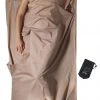 Cocoon TravelSheet Coton biologique, marron -Sacs de couchage Soldes cocoon travelsheet organic cotton earth 1