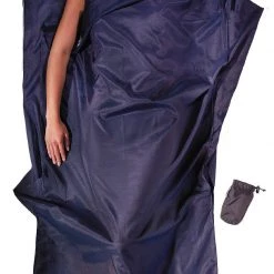 Cocoon TravelSheet Coton soie, bleu