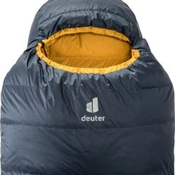 Deuter Astro 500 Sac de couchage Long, bleu/jaune 9 Deuter Astro 500 Sac de couchage Long, bleu/jaune -Sacs de couchage Soldes deuter astro 500 sleeping bag long ink curry 3