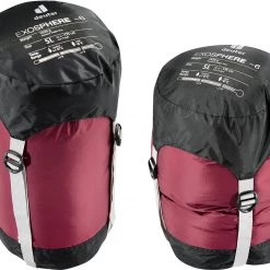 Deuter Exosphere -6° SL Sac de couchage Femme, rouge/orange -Sacs de couchage Soldes deuter exosphere 6 sl sleeping bag women maron mango 6