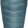 Grüezi-Bag Biopod Down Hybrid Ice Cold 200 Sac de couchage, bleu -Sacs de couchage Soldes grueezi bag biopod down hybrid ice cold 200 sleeping bag platin grey 1