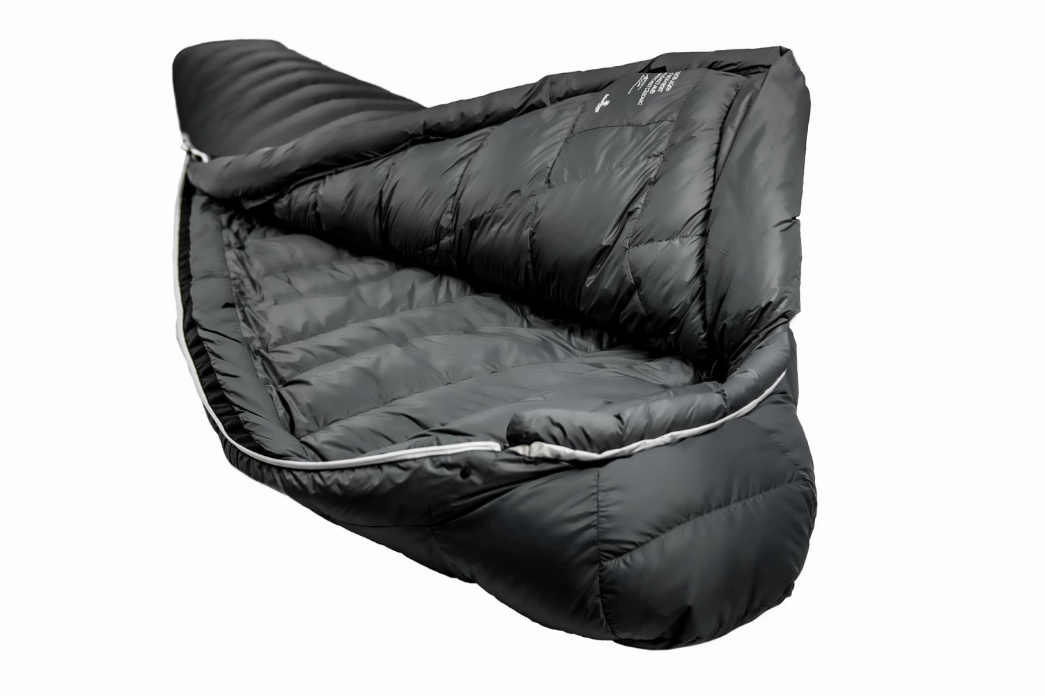 Grüezi-Bag Biopod Down Hybrid Ice Extreme 190 Sac de couchage Large, noir 7 Grüezi-Bag Biopod Down Hybrid Ice Extreme 190 Sac de couchage Large, noir – Image 5