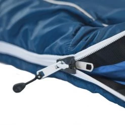 Grüezi-Bag Biopod DownWool Hybrid Cotton Comfort Sleeping Bag, bleu -Sacs de couchage Soldes grueezi bag biopod downwool hybrid cotton comfort sleeping bag night blue 5