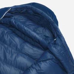 Grüezi-Bag Biopod DownWool Ice 185 Sac de couchage, bleu -Sacs de couchage Soldes grueezi bag biopod downwool ice 185 sleeping bag night blue 6