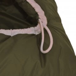 Grüezi-Bag Biopod DownWool Ice CompostAble Sac de couchage, olive -Sacs de couchage Soldes grueezi bag biopod downwool ice compostable sleeping bag moss green 3