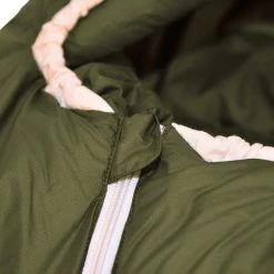 Grüezi-Bag Biopod DownWool Ice CompostAble Sac de couchage, olive -Sacs de couchage Soldes grueezi bag biopod downwool ice compostable sleeping bag moss green 4