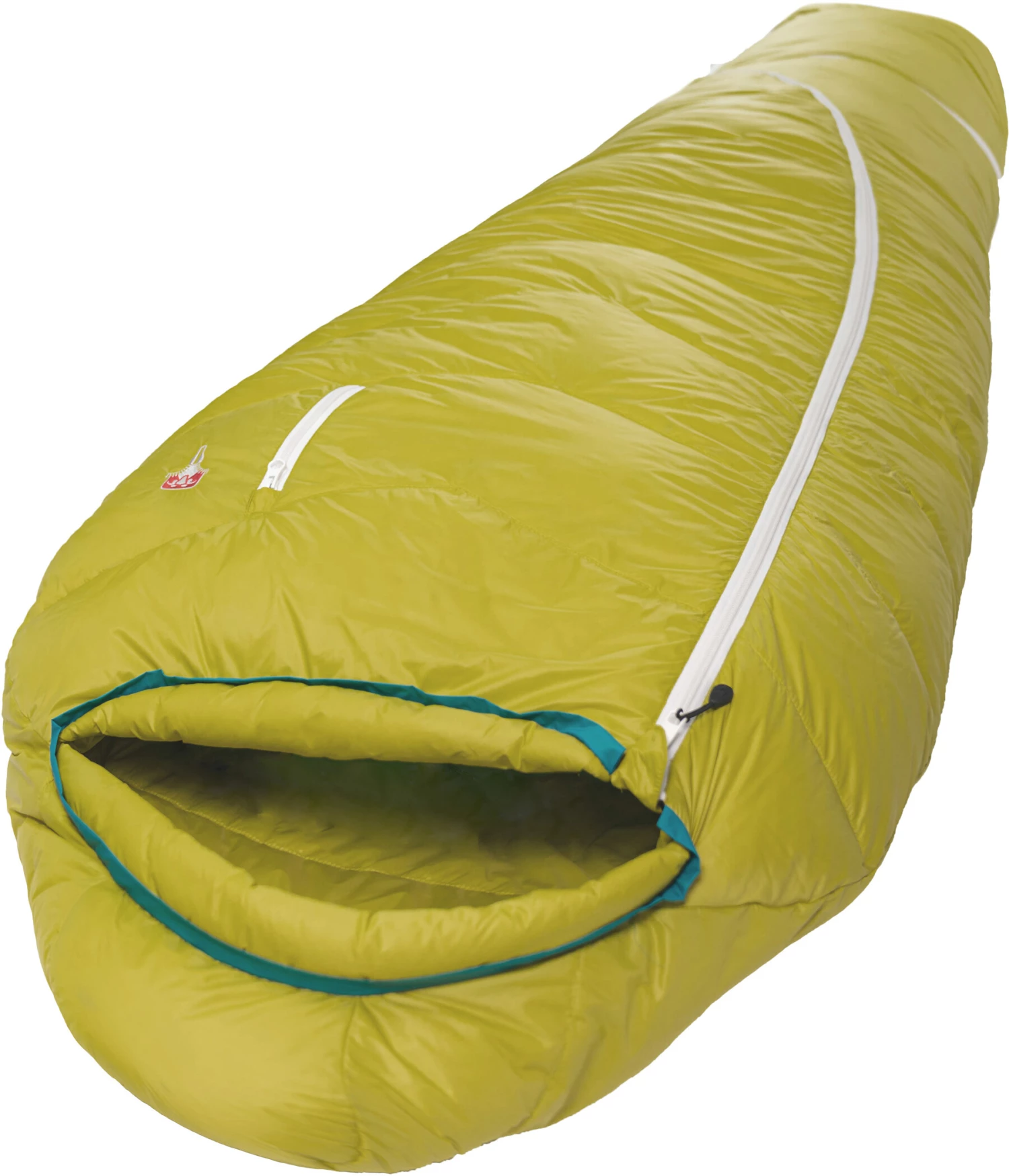 Grüezi-Bag Biopod DownWool Sac de couchage Enfant, jaune 5 Grüezi-Bag Biopod DownWool Sac de couchage Enfant, jaune – Image 3