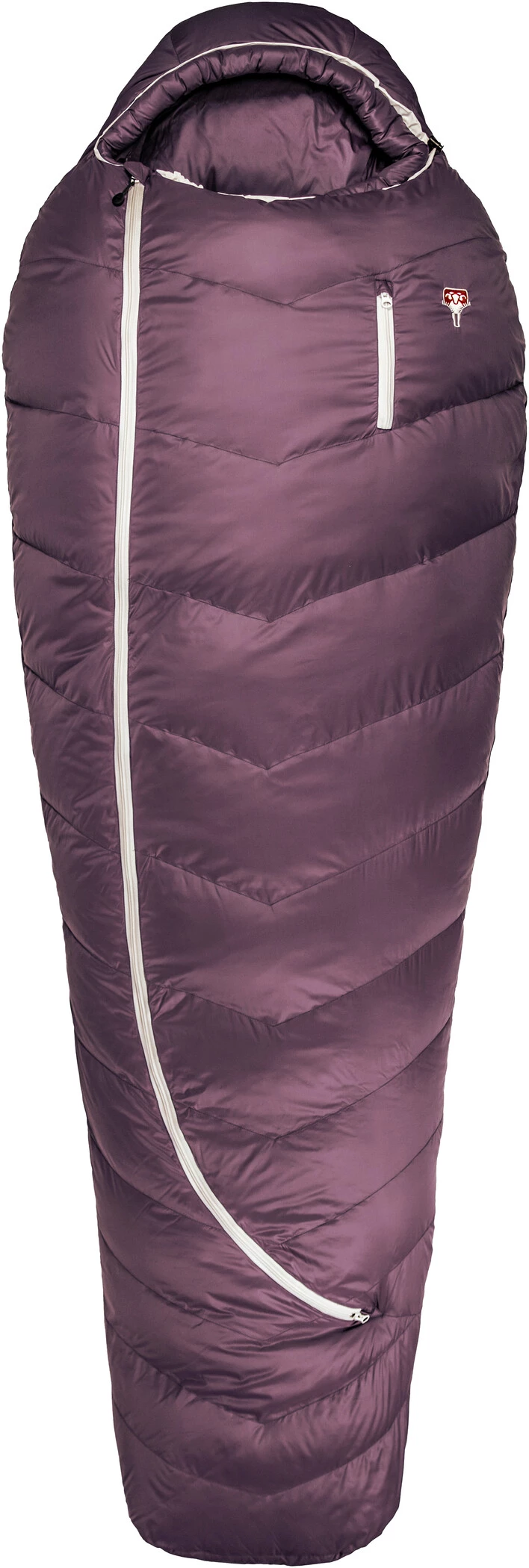 Grüezi-Bag Biopod DownWool Subzero 175 Sac de couchage, violet 3 Grüezi-Bag Biopod DownWool Subzero 175 Sac de couchage, violet