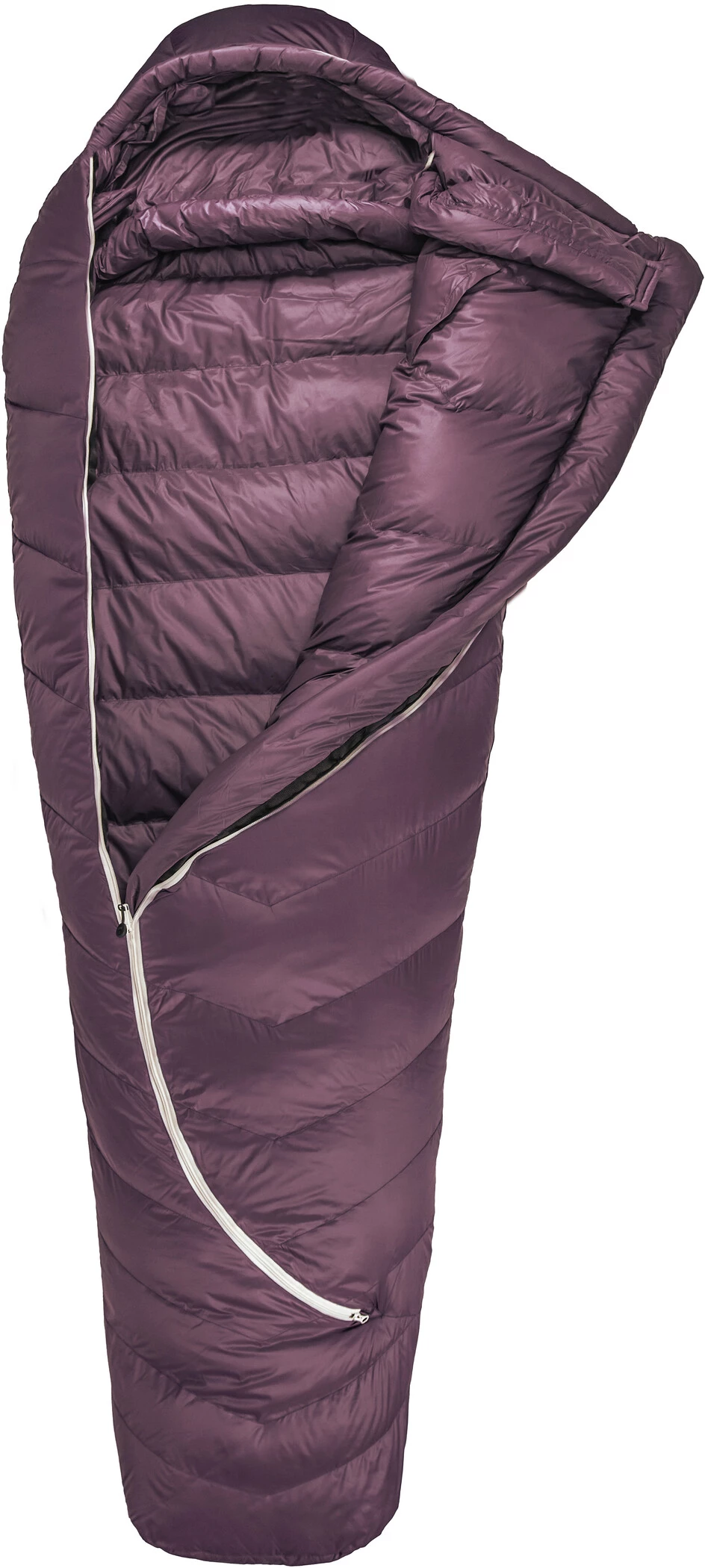 Grüezi-Bag Biopod DownWool Subzero 175 Sac de couchage, violet 4 Grüezi-Bag Biopod DownWool Subzero 175 Sac de couchage, violet – Image 2