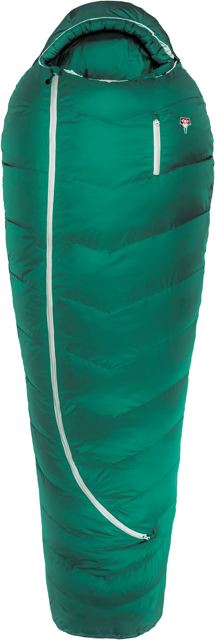 Grüezi-Bag Biopod DownWool Subzero 185 Sac de couchage, Bleu pétrole 3 Grüezi-Bag Biopod DownWool Subzero 185 Sac de couchage, Bleu pétrole