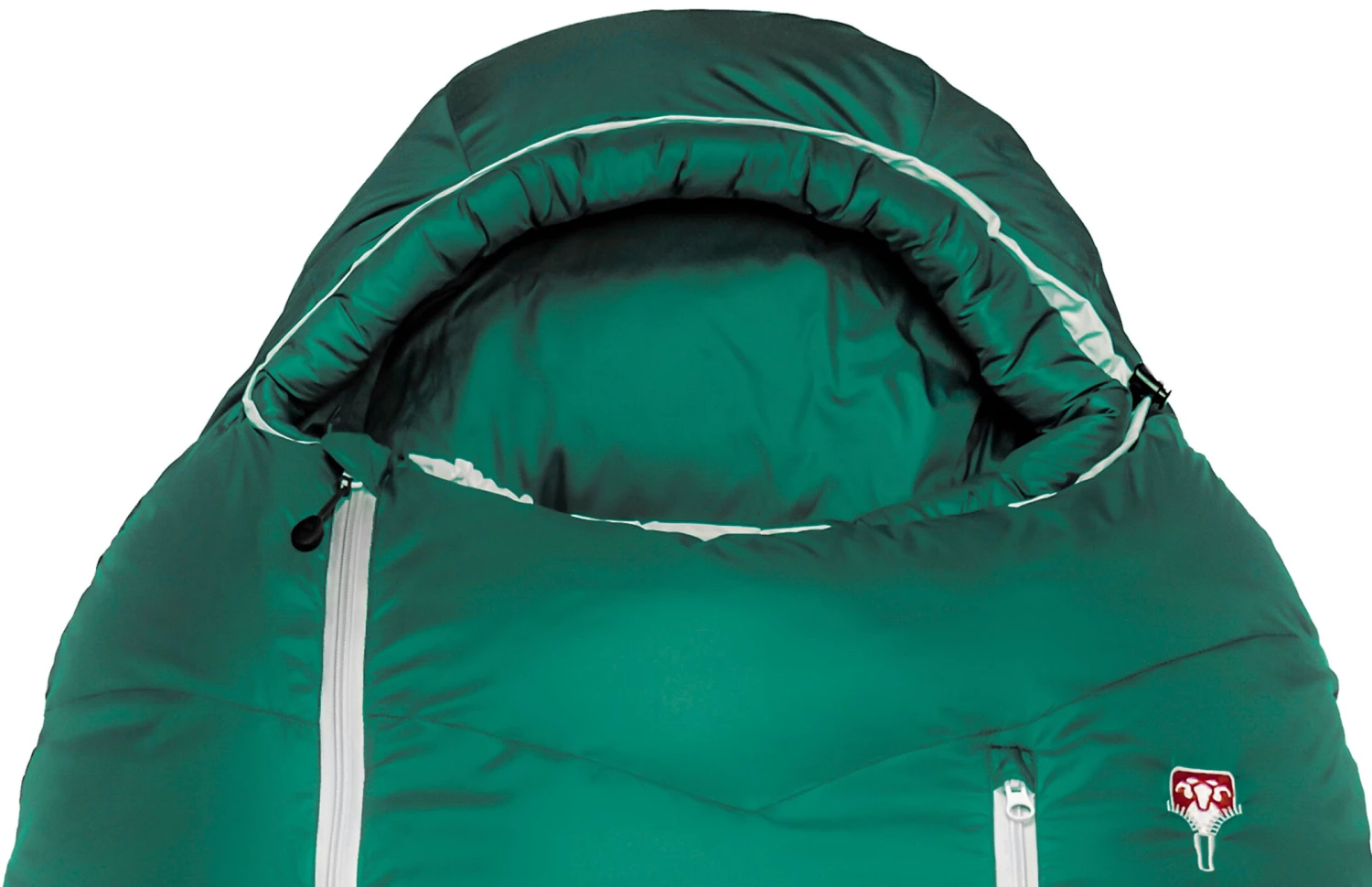 Grüezi-Bag Biopod DownWool Subzero 185 Sac de couchage, Bleu pétrole 7 Grüezi-Bag Biopod DownWool Subzero 185 Sac de couchage, Bleu pétrole – Image 5