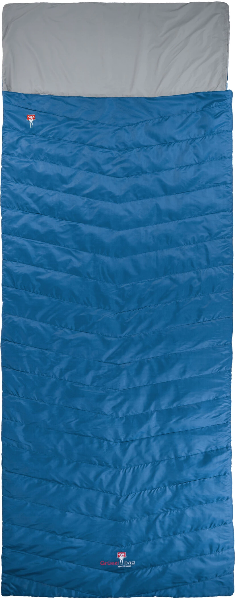 Grüezi-Bag Biopod Wolle Almhütte Sac de couchage Enfant, bleu 3 Grüezi-Bag Biopod Wolle Almhütte Sac de couchage Enfant, bleu