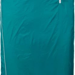 Grüezi-Bag Biopod Wool Goas Comfort Sac de couchage, Bleu pétrole