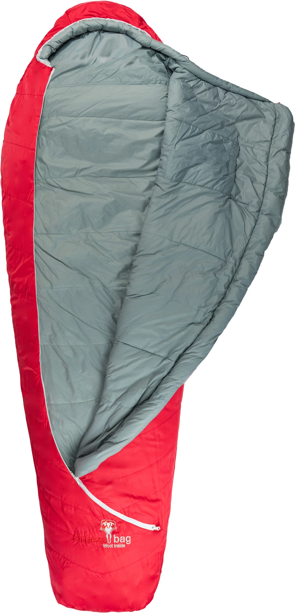 Grüezi-Bag Biopod Wool Zero Sac de couchage XL, rouge 4 Grüezi-Bag Biopod Wool Zero Sac de couchage XL, rouge – Image 2
