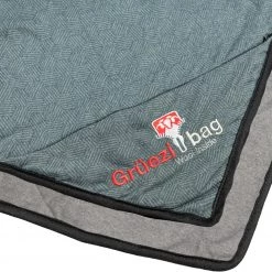 Grüezi-Bag WellhealthBlanket Wool Deluxe, gris -Sacs de couchage Soldes grueezi bag wellhealthblanket wool deluxe smoky blue grey 6