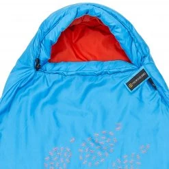 Jack Wolfskin Grow Up Sac de couchage Enfant, rouge -Sacs de couchage Soldes jack wolfskin grow up sleeping bag kids brilliant blue 4