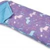 Kampa Sleeping Bag Kids, violet -Sacs de couchage Soldes kampa sleeping bag kids unicorns 1