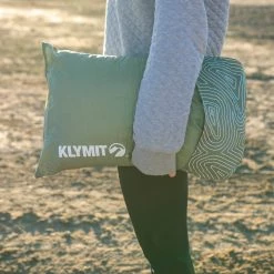 Klymit Drift Car Camp Pillow Regular, olive -Sacs de couchage Soldes klymit drift car camp pillow regular green 3 1