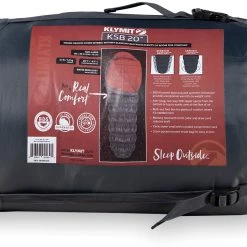 Klymit KSB 20 Sac de couchage Large, gris/rouge -Sacs de couchage Soldes klymit ksb 20 sleeping bag large rust red grey 6