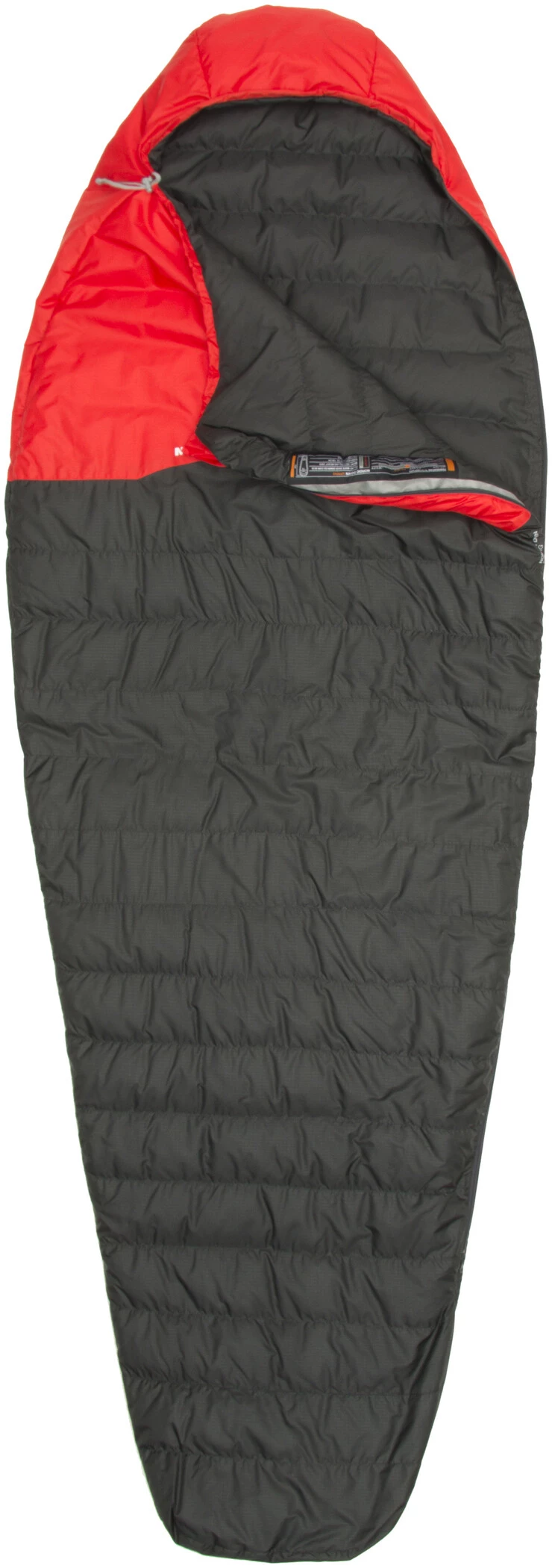 Mammut Nordic Down Spring Sac de couchage 195cm, noir/rouge 4 Mammut Nordic Down Spring Sac de couchage 195cm, noir/rouge – Image 2