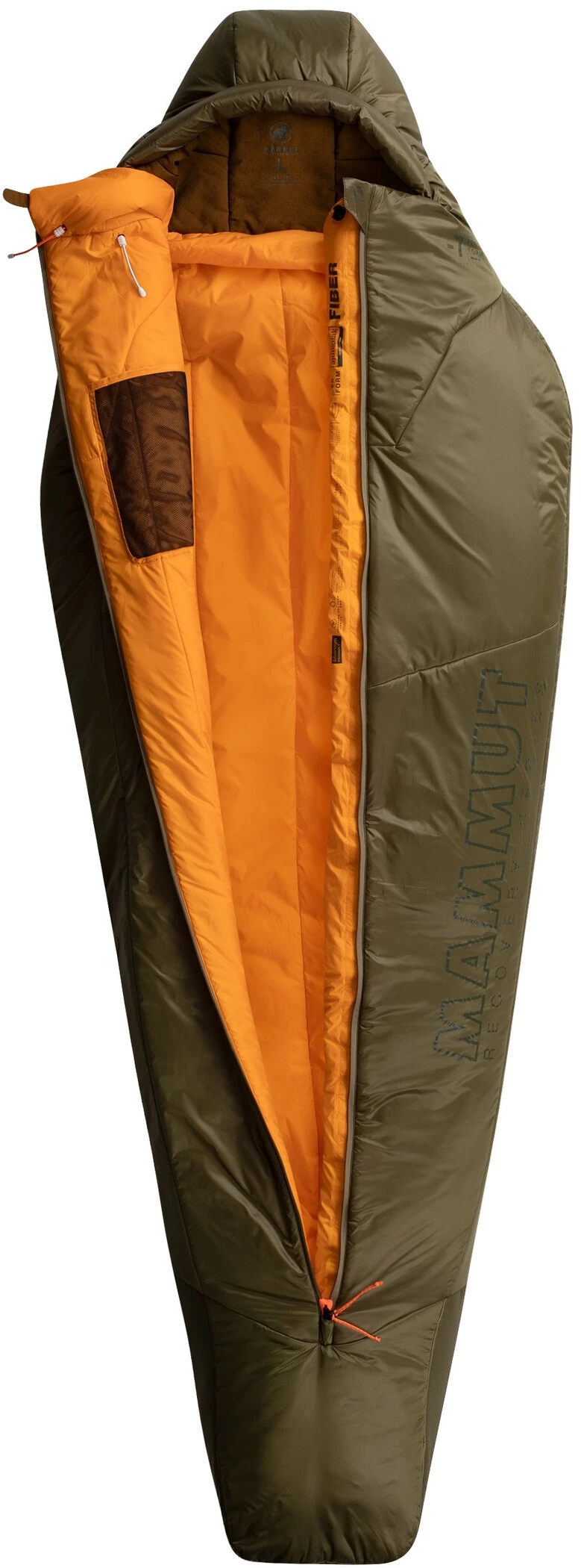 Mammut Perform Fiber Bag Sac de couchage -7C XL, olive 4 Mammut Perform Fiber Bag Sac de couchage -7C XL, olive – Image 2