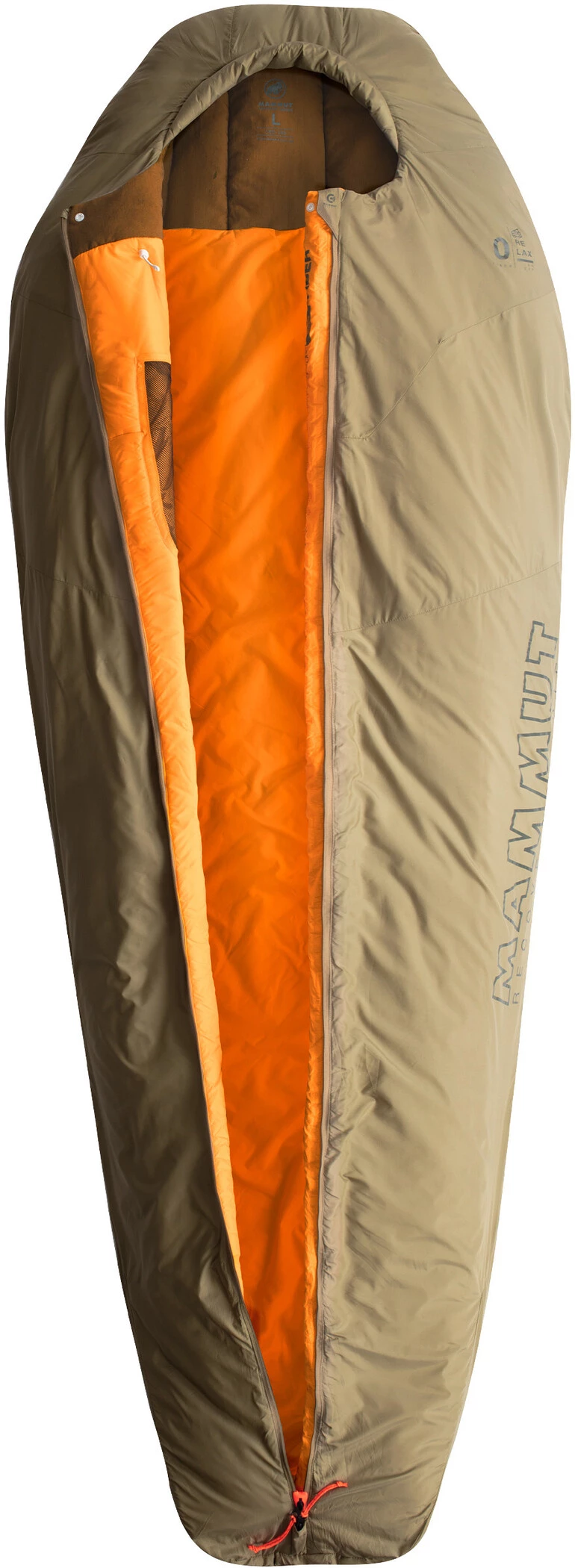 Mammut Relax Fiber Bag Sac de couchage 0C L, olive 4 Mammut Relax Fiber Bag Sac de couchage 0C L, olive – Image 2