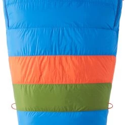 Marmot Sawtooth Sac de couchage Long Particulièrement Large, bleu