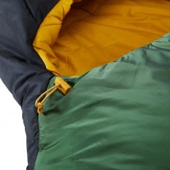 Nordisk Gormsson +10° Curve Sac de couchage L, noir/vert -Sacs de couchage Soldes nordisk gormsson 10 curve sleeping bag l artichoke green mustard yellow black 6