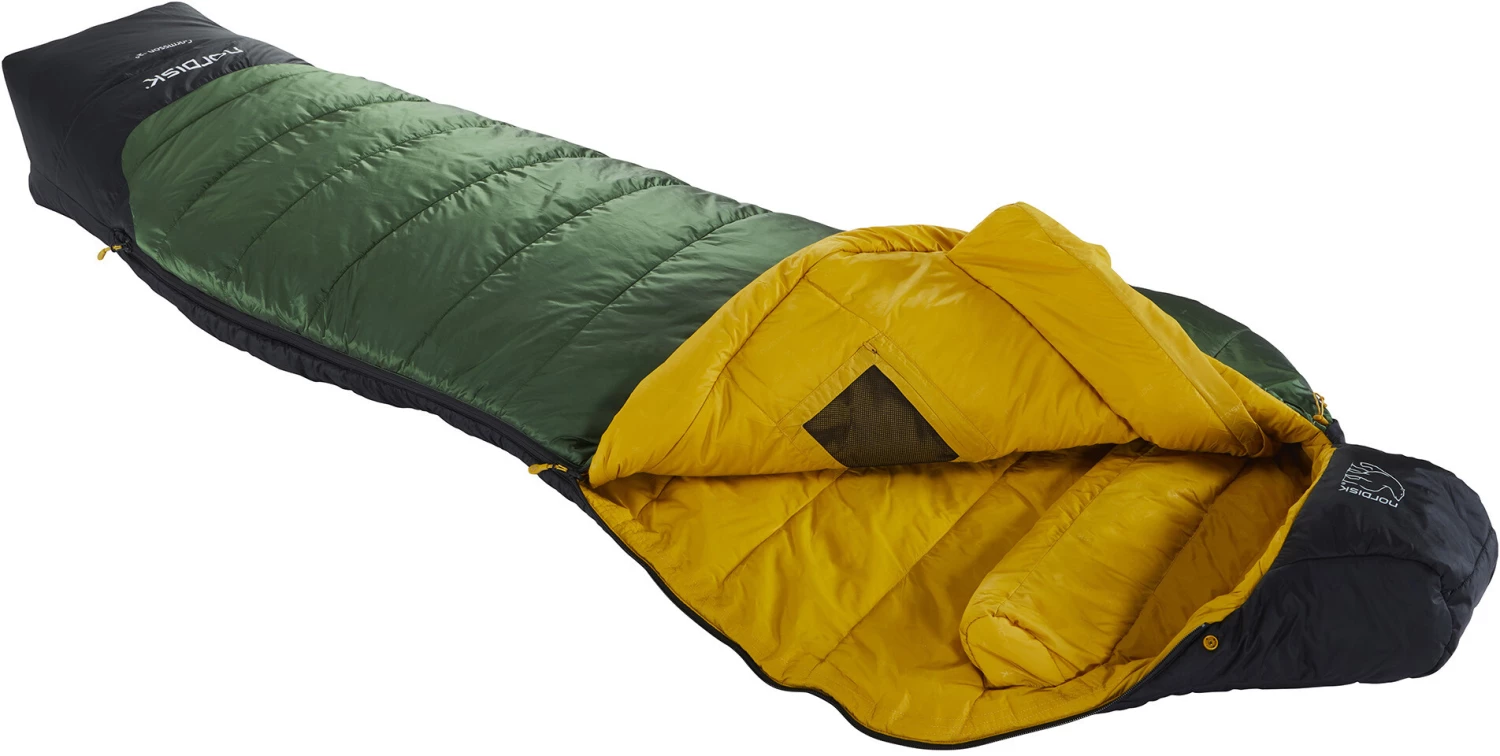 Nordisk Gormsson -2° Curve Sac de couchage M, noir/vert 5 Nordisk Gormsson -2° Curve Sac de couchage M, noir/vert – Image 3